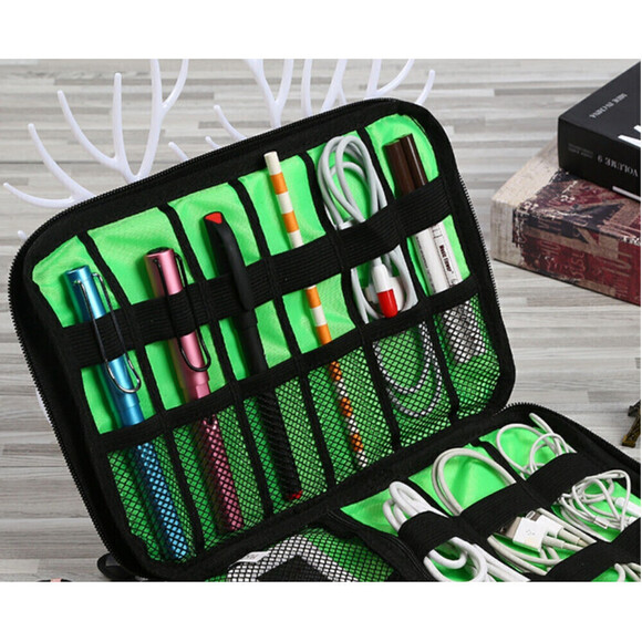 Electronic Device Storage Case In Black - Picture 3 of 8